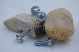 Triangular tooth tapping screws