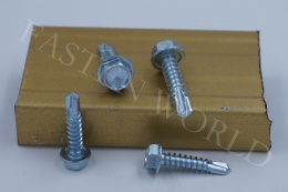 Hexagonal self drilling screw