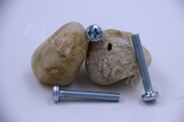 Cross slot mechanical screw